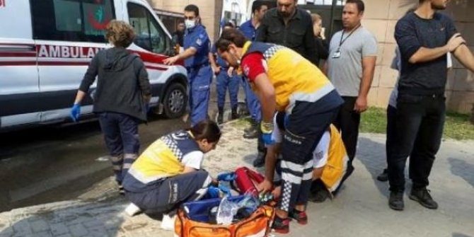 İzmir Adliyesi'nde neler oldu! çok sayıda ambulans sevk edildi! 3 kişi yaralandı