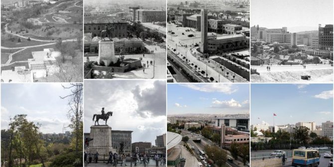 Milli mücadelenin kalbi Ankara'nın 95 yıllık dönüşüm öyküsü
