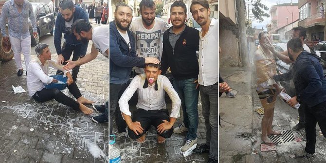 Damada yumurtalı, unlu, emzikli 'eziyet'