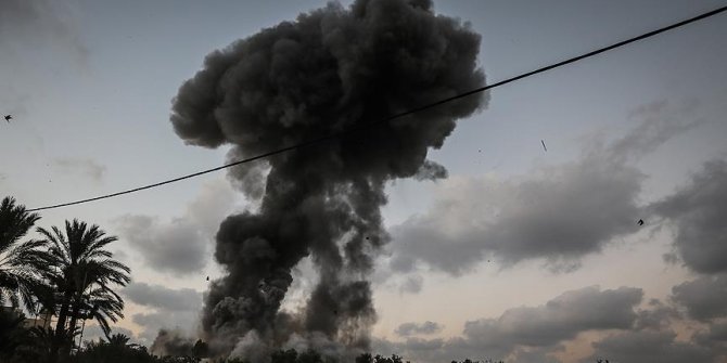 İsrail'den Gazze'ye hava saldırısı