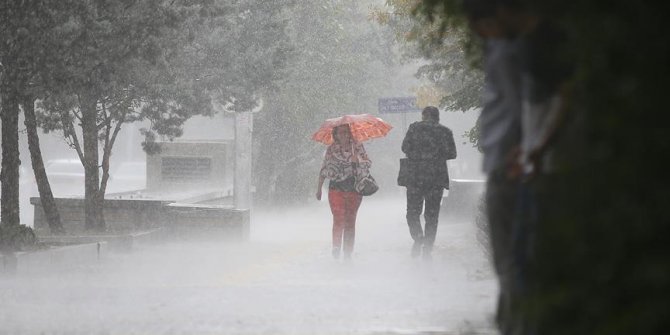 Meteoroloji'den sağanak uyarısı!