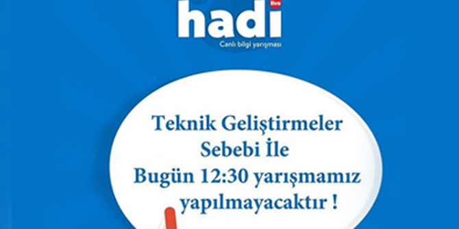 19 Ekim HADİ ipucu sorusu ne oldu?