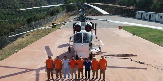 'Ateş Kartalları'nın alevler ile mücadelesi