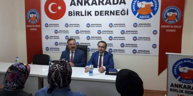 "Ankara'da Birlik Sohbetleri" başladı