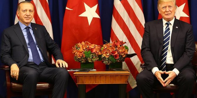 Erdoğan ile ABD Başkanı Trump görüştü