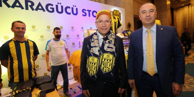 Fethi Yaşar'dan Ankaragücü'ne forma ve atkı desteği