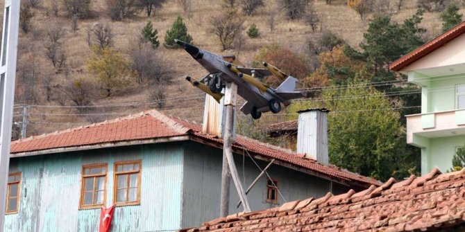 Çankırı'nın 'uçaklı' köyü