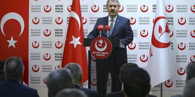 BBP Genel Başkanı Destici 'Cumhur İttifakı' hakkında konuştu