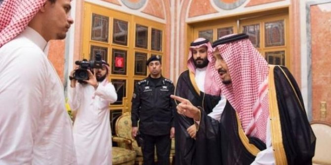 Fotoğraf dünyanın gündemine oturdu : Veliaht Prens'in yüzündeki endişe!