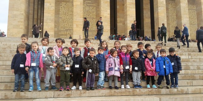 Keçiörenli minikler Anıtkabir'de