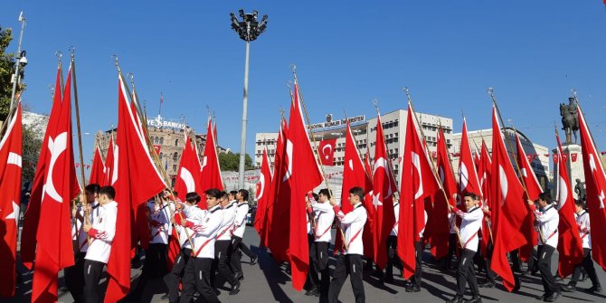 Ankara'da 29 Ekim coşkusu