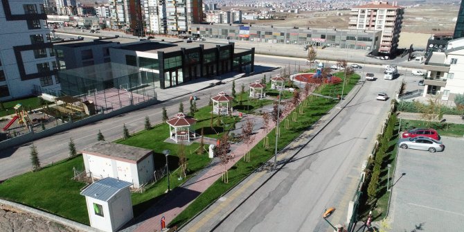 Etimesgut'ta park sayısı 330'a ulaştı