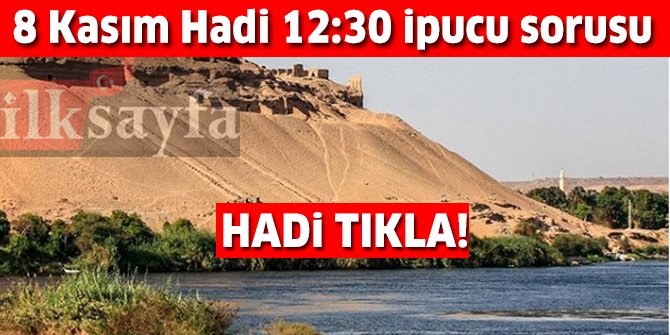 Dünyanın en uzun nehri Nil hangi kıtadadır? Nil Nehri nerededir? 8 Kasım HADİ 12:30 ipucu