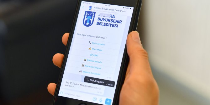Ankara'da belediye hizmetleri artık 'BİP'te