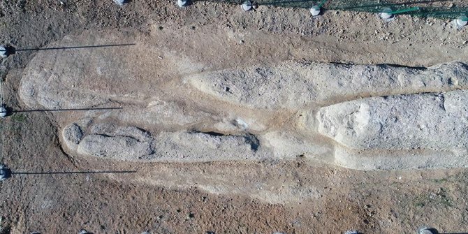 Efsanevi 'Ejderha Taşı' gün yüzüne çıkarıldı