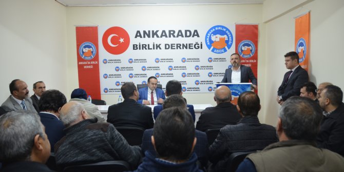 Ercan: Ankara'da Birlik Derneği, tabela derneği olmadı