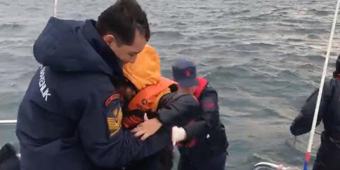 Göçmenlerin tamamı kurtarıldı