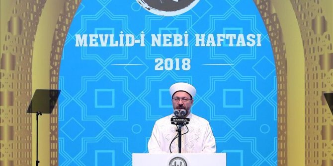 'Yeryüzü onun getirdiği değerlerle buluşursa insanlık huzuru yaşayacaktır'