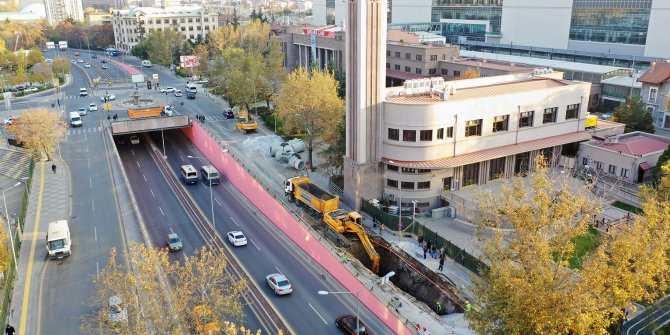 Ankara'da adım adım altyapı çalışması