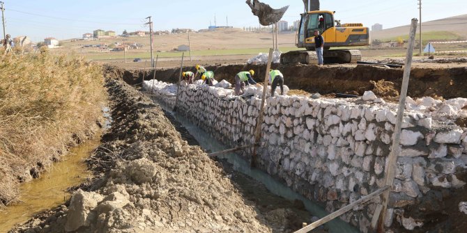 Gülveren Deresi için ıslah çalışması sürüyor