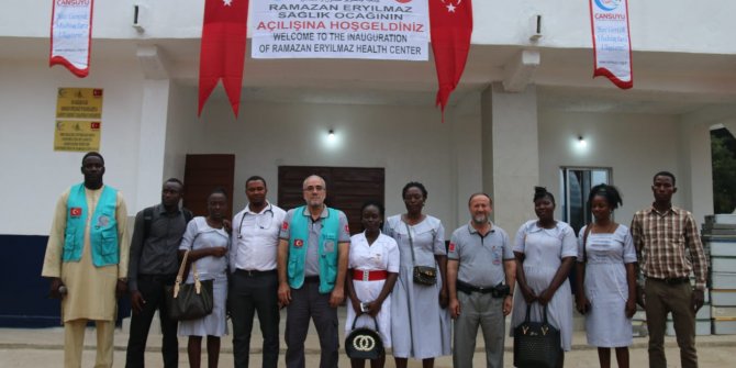 Cansuyu Afrika’da sağlık ocağı açtı