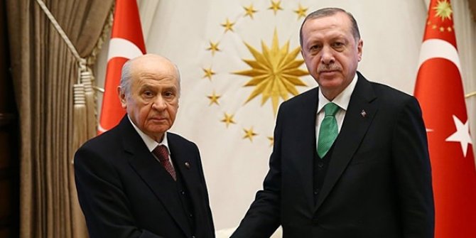 Erdoğan ve Bahçeli'nin görüşme saati belli oldu