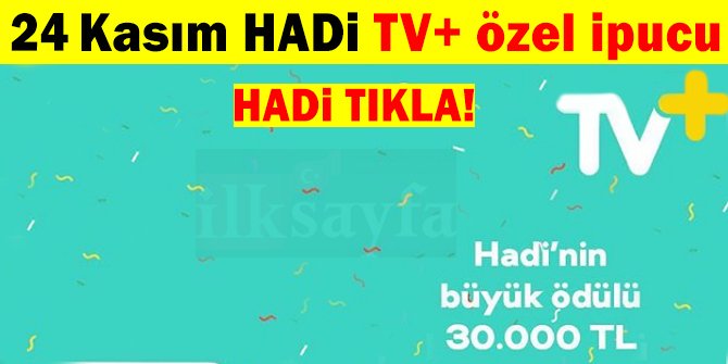24 Kasım HADİ ipucu: Kukla filminin başrol oyuncuları kimdir? 20:30 TV+ Film Gecesi