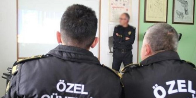 Ankara polisinden üniversitedeki güvenlikçilere eğitim