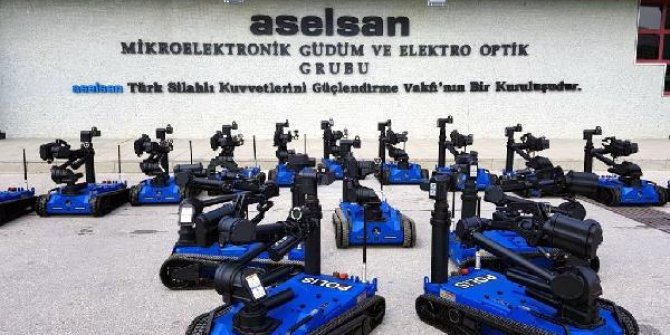100 adet 'Ertuğrul' robotu Emniyet'e teslim edildi