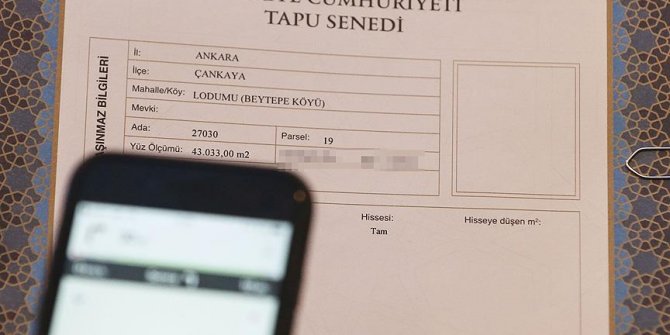 Kimlik numaralı QR kodlu yeni tapular geliyor