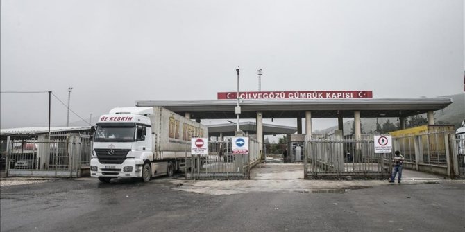 Cilvegözü'nden yaklaşık 95 bin tır geçti