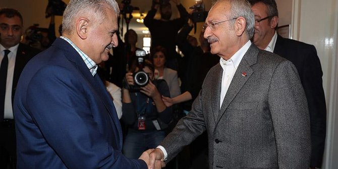 TBMM Başkanı Yıldırım, Kılıçdaroğlu ile görüştü