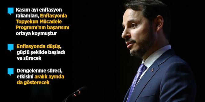 Bakan Albayrak'tan enflasyon değerlendirmesi