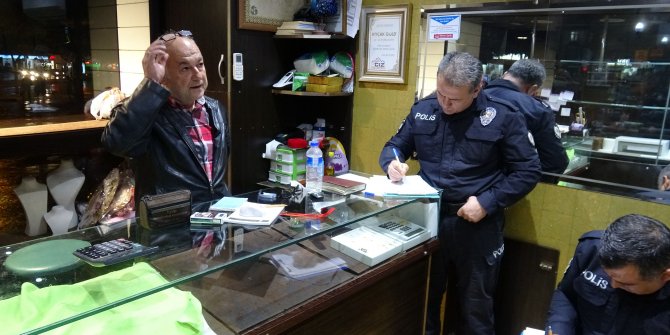 Dün sipariş verdiği altınları, bugün çaldı