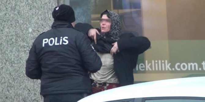Taksim'de polisi alarma geçiren kadın aranıp karakola götürüldü
