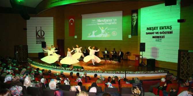 Mevlana, Keçiören'de anıldı