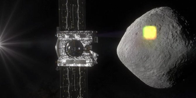 NASA uzay aracı gök taşında su kalıntıları buldu