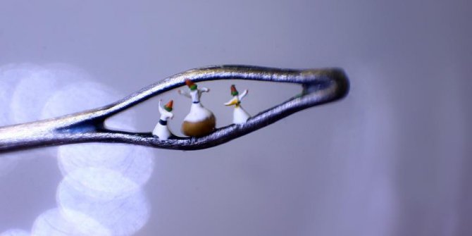 Semazenleri iğne deliğine sığdırdı
