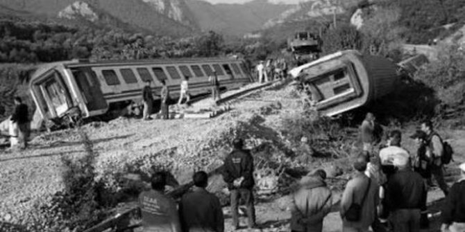 Ankara'da meydana gelen tren kazaları