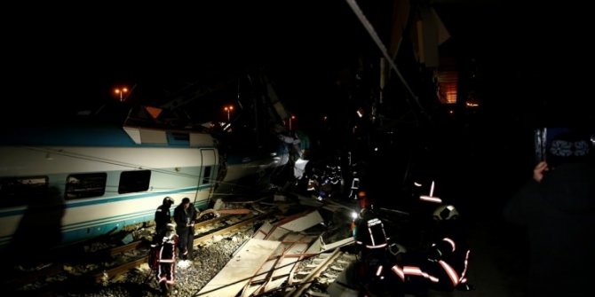Ankara’daki tren kazası ile ilgili 3 kişi gözaltına alındı