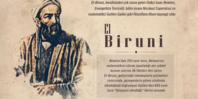 Newton, Torricelli, Galileo ve Copernicus'un ilham kaynağı: El-Biruni