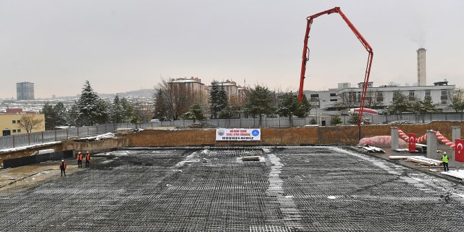 Gülhane Cami için temel atıldı