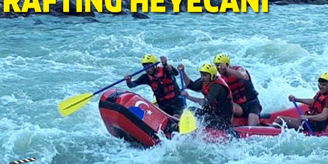 Zap Suyu'nda rafting heyecanı