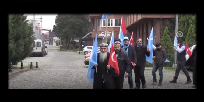Doğu Türkistan için yürüyorlar