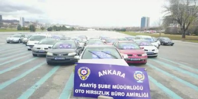 Otomobil çalarak 600 bin TL vurgun yapan çeteye operasyon: 13 gözaltı