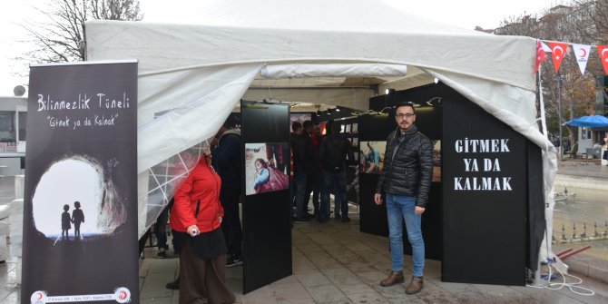 Göçmen çocuklarla empati kurabilmek için çadır kurdular