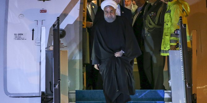 İran Cumhurbaşkanı Ruhani Türkiye'de