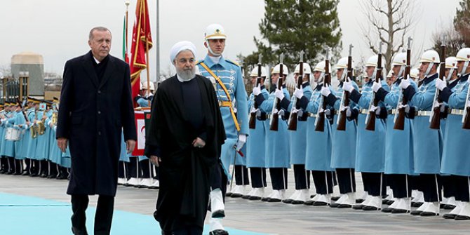 İran İslam Cumhuriyeti Cumhurbaşkanı Hasan Ruhani Beştepe'de