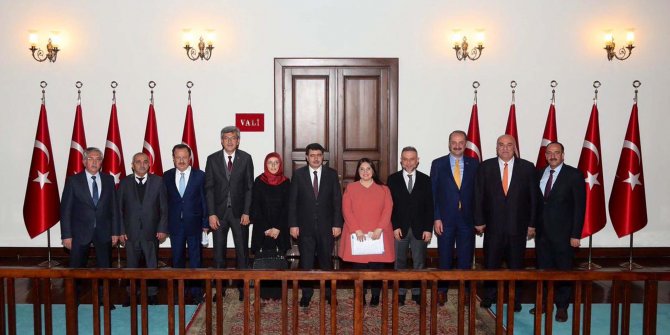 Lokman Ertürk'ten Vali Şahin’e Ziyaret