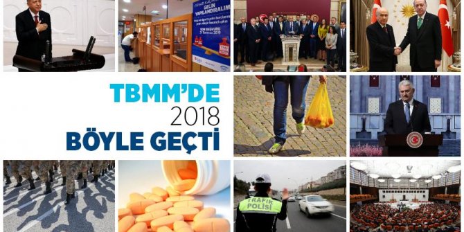 TBMM'de 2018 böyle geçti